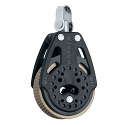 57 mm  | Harken 2166 -  Carbo Ratchet Block, Swivel 1.5 X Grip